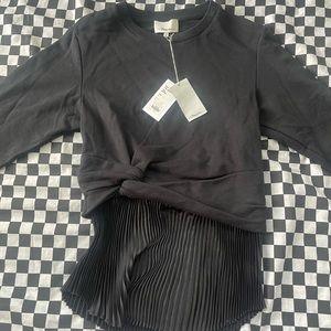 3.1 Phillip Lim Black Twist Sweater